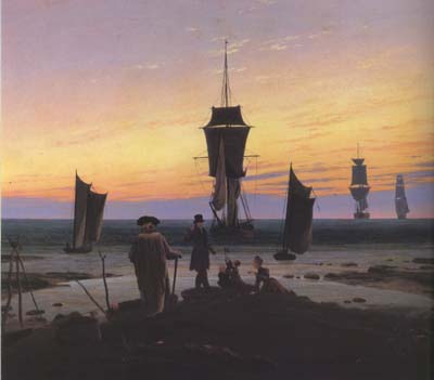 Caspar David Friedrich The Large Enclosure (mk10)